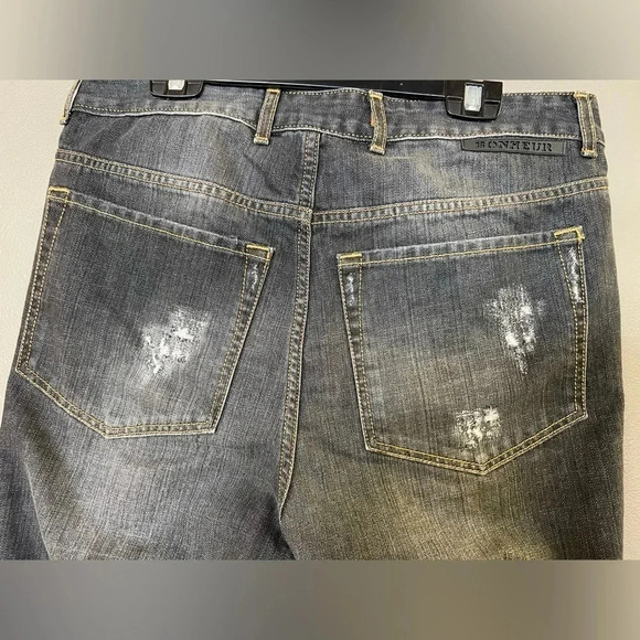 Bonheur Milano Luxury Jeans London Distressed Size 29 - Picture 4 of 11